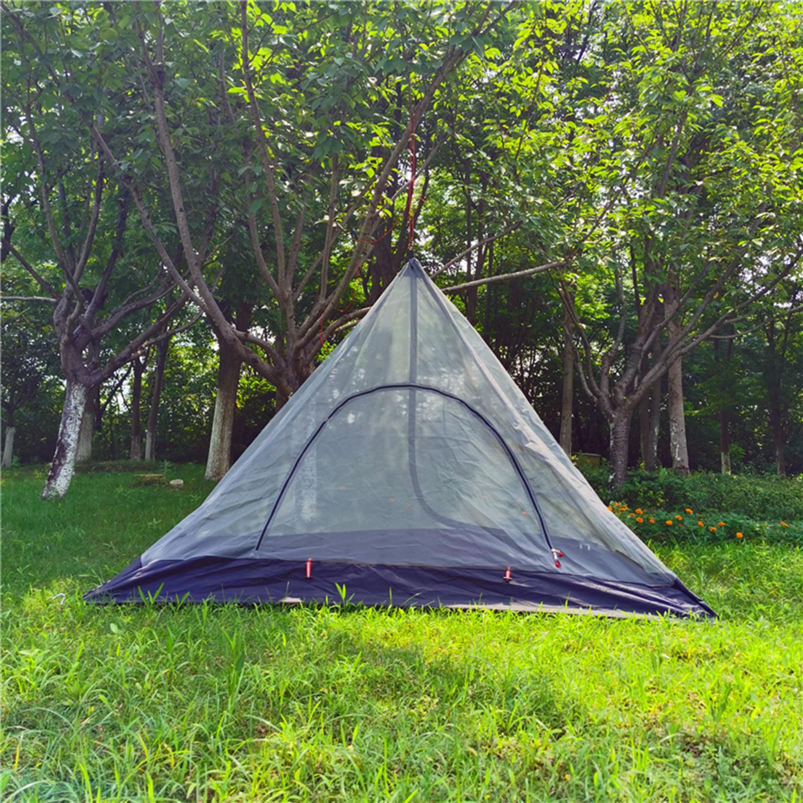 Cheap Goat Tents Light Indoor Pyramid Tent Outdoor Rodless Camping Tent Inner Tent Summer Hanging Net Tent   